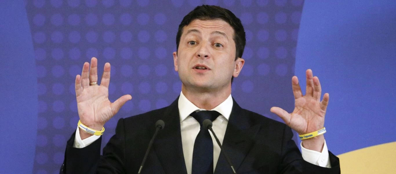 Β.Ζελένσκι: Ζητά «αποζημιώσεις» από τη Ρωσία